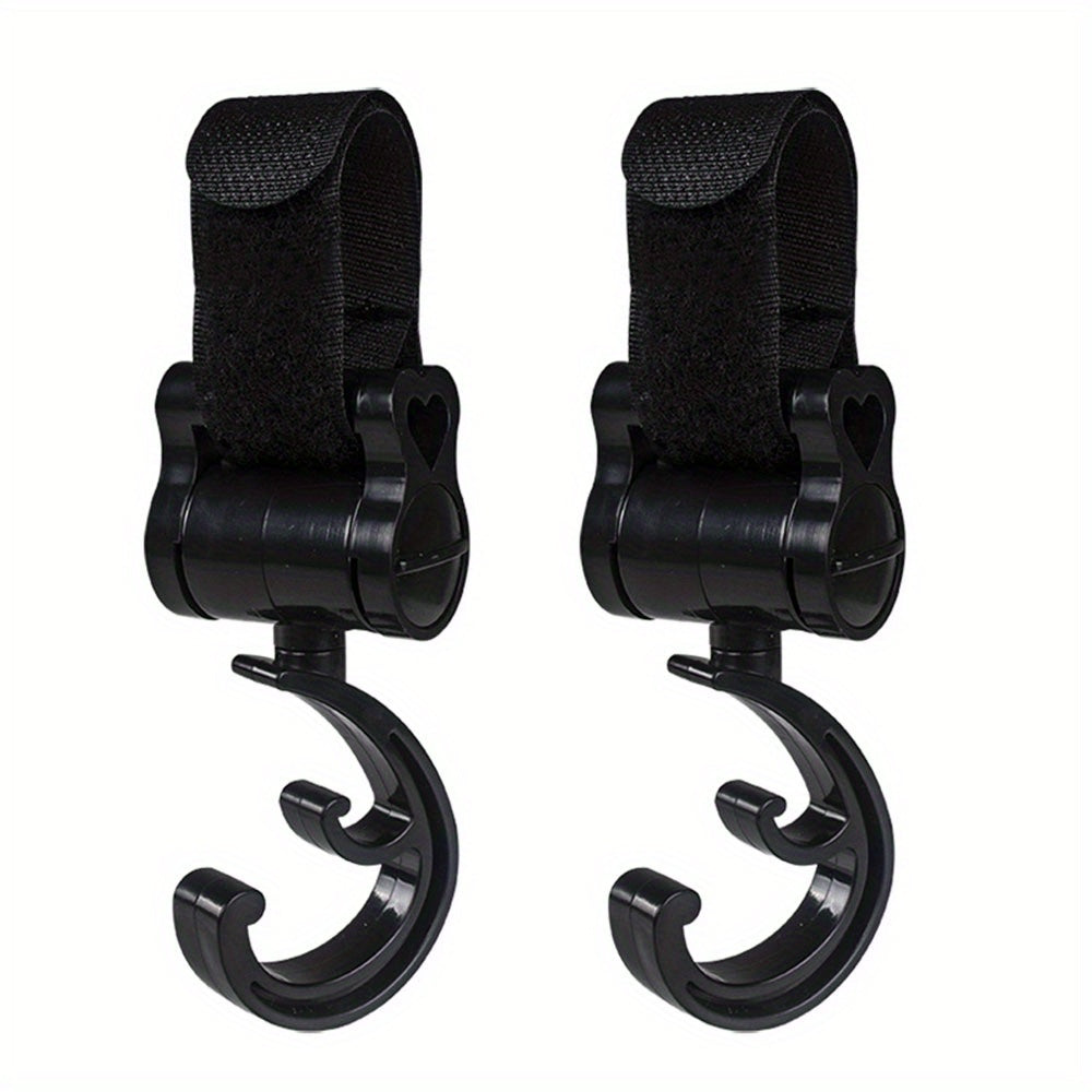Baby Car Hook Universal High Adjustable Magic Buckle 360 Degree Rotating Hook