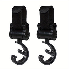 Baby Car Hook Universal High Adjustable Magic Buckle 360 Degree Rotating Hook