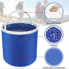 Collapsible Camping Fishing Bucket 11L 2.9 Gallons Durable Water Bucket