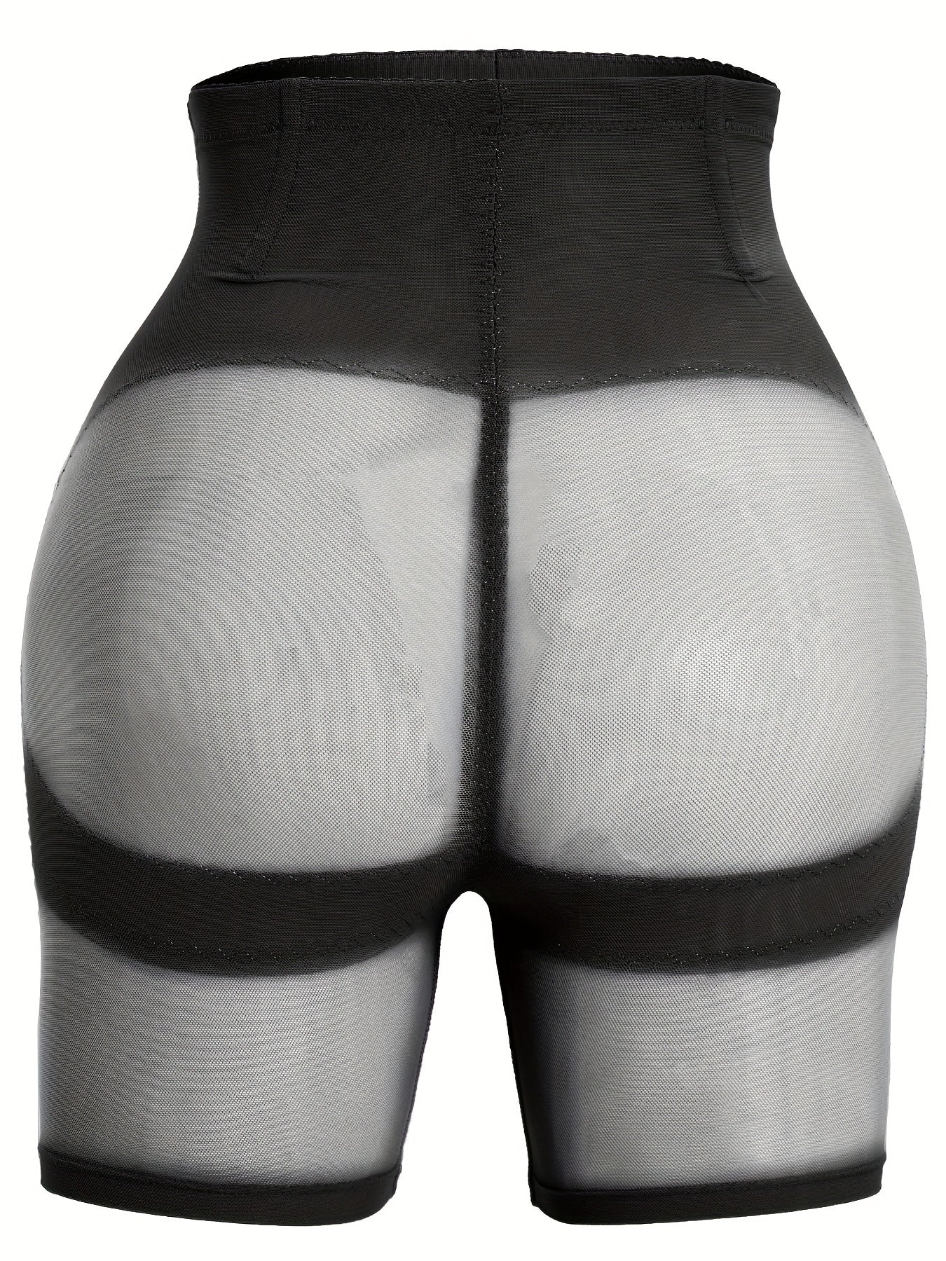 Tummy Control Butt Lifting Mesh Body Shaper Biker Shorts