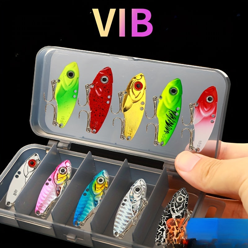 Metal Vibration Fishing Bait for Mouth Blackfish Perch Horse Mouth Perch