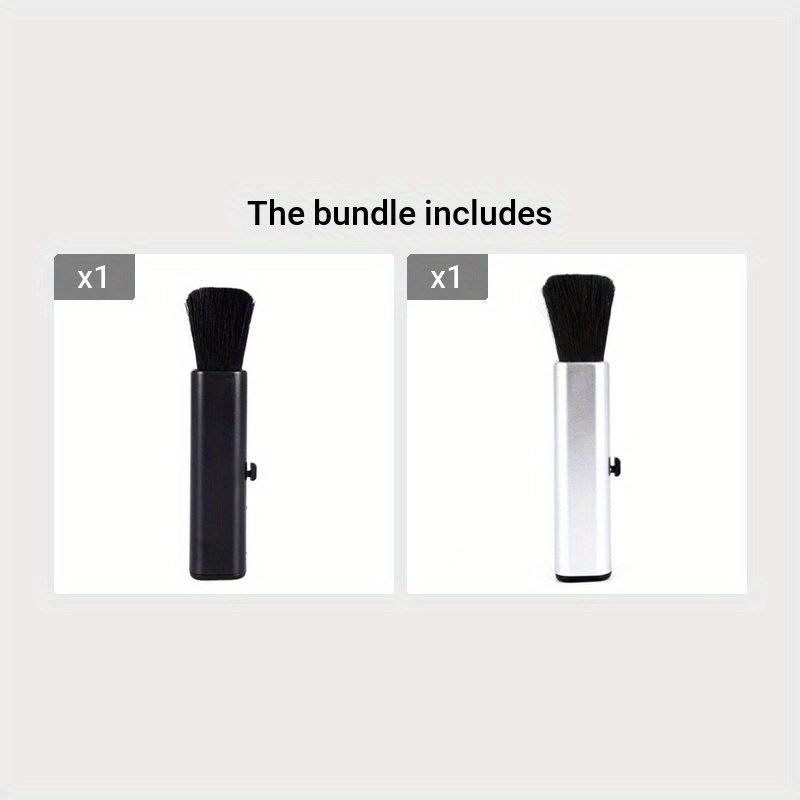 Car A/C Outlet Cleaning Tool Brush for Dashboard Dust Retractable