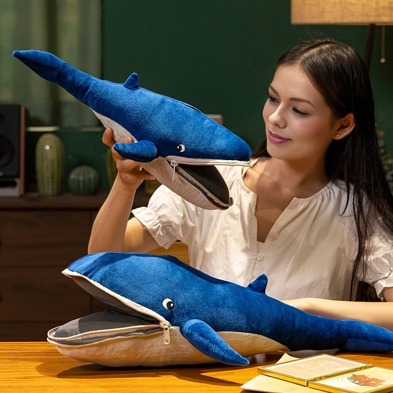 Soft Whale Plush Toy - Unique Holiday and Birthday Gift for Friends and Family