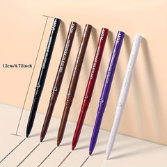 Waterproof Red Brown Eyeliner Pen Matte Long Lasting Makeup