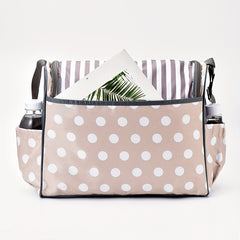 Large Polka Dot Mommy Bag with Large Capacity