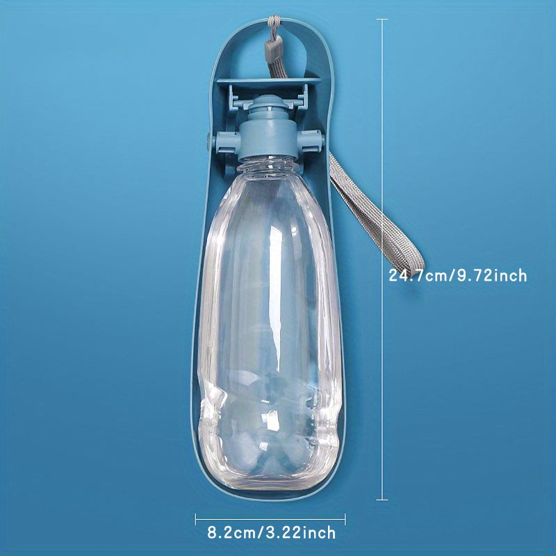 Portable Pet Dog Water Bottle Foldable Bowl Puppy Outdoor Drinking Bottle