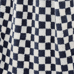4pcs Checkered Pattern Hand Towel Soft Skin-friendly Face Towel