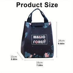 Insulated Lunch Bag Aluminum Foil Waterproof Freezable Cooler Bag