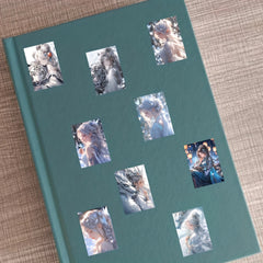 54pcs Girls Anime Stickers Pack for Kids Laptop Luggage Notebook Bike