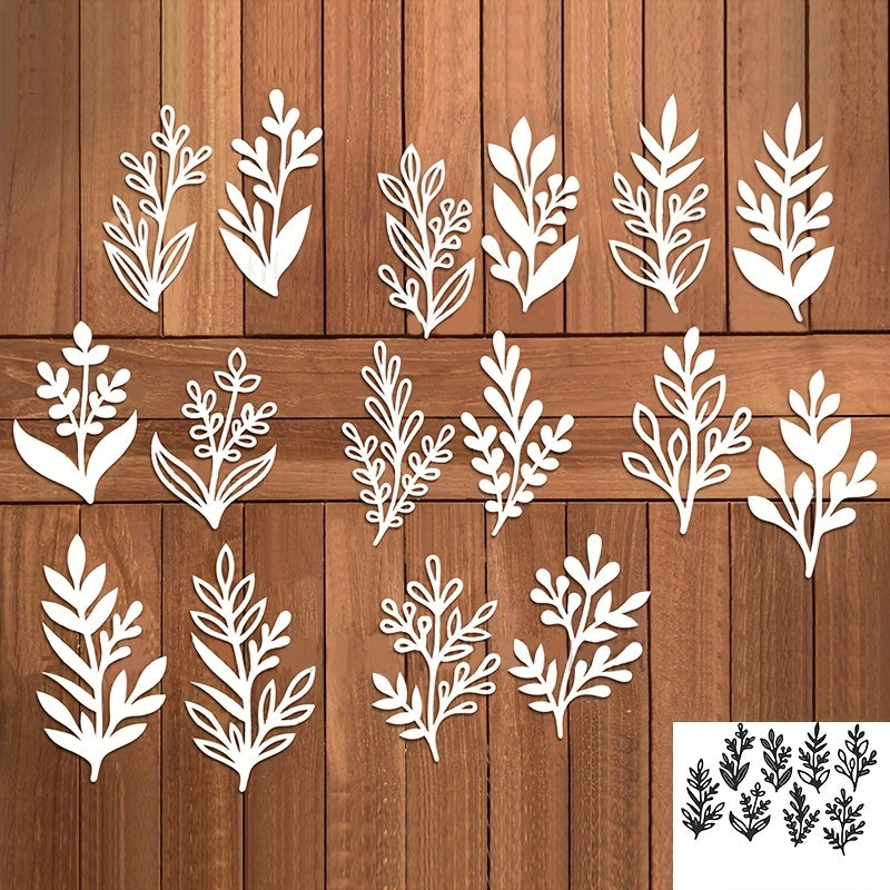 1pc Leaves Metal Cutting Dies Stencils For DIY Scrapbooking