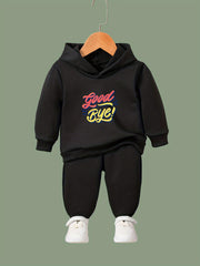Girls Long Sleeve Hooded Sweatshirt & Sweatpants Set