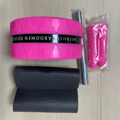Abdomen Roller with Knee Pad and Jump Rope for Home Gym Workout