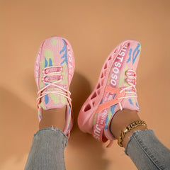 Women's Camo Blade Running Shoes Breathable Mesh Sneakers