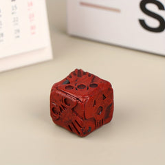 1pc Halloween Skull Pattern Polyhedral Dice