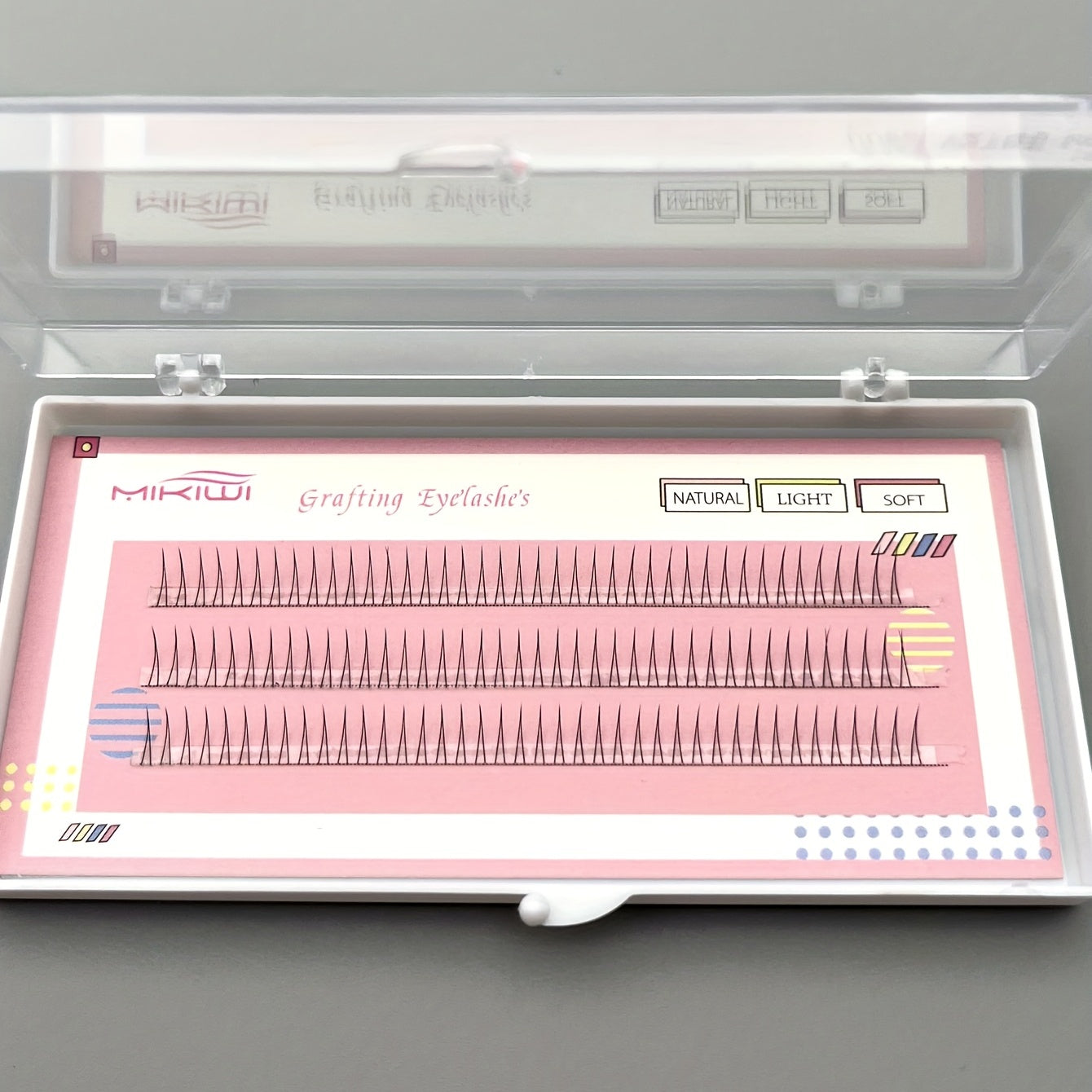 6mm Lower Lashes V Shape False Eyelashes Individual Lashes