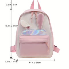 Cartoon Rabbit Backpack Lightweight Large Capacity School Bag