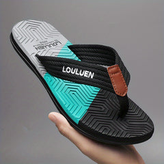 Men's Arch Support Flip Flops Lightweight Beach Sandals