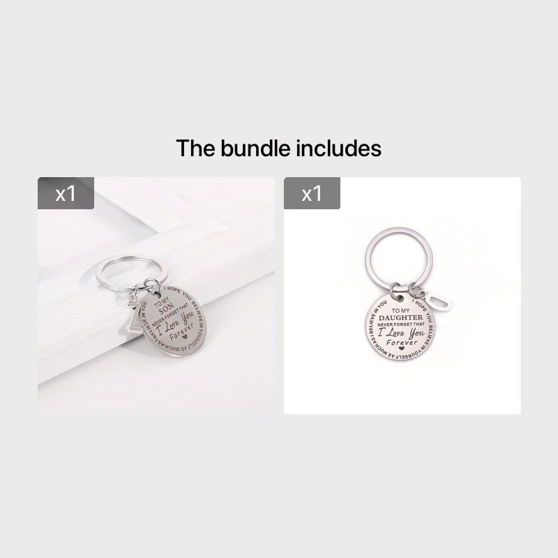 Teen Creative Stainless KeyChain Gift for Son Daughter