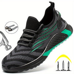 Work Safety Shoes Puncture Proof Steel Toe Boots