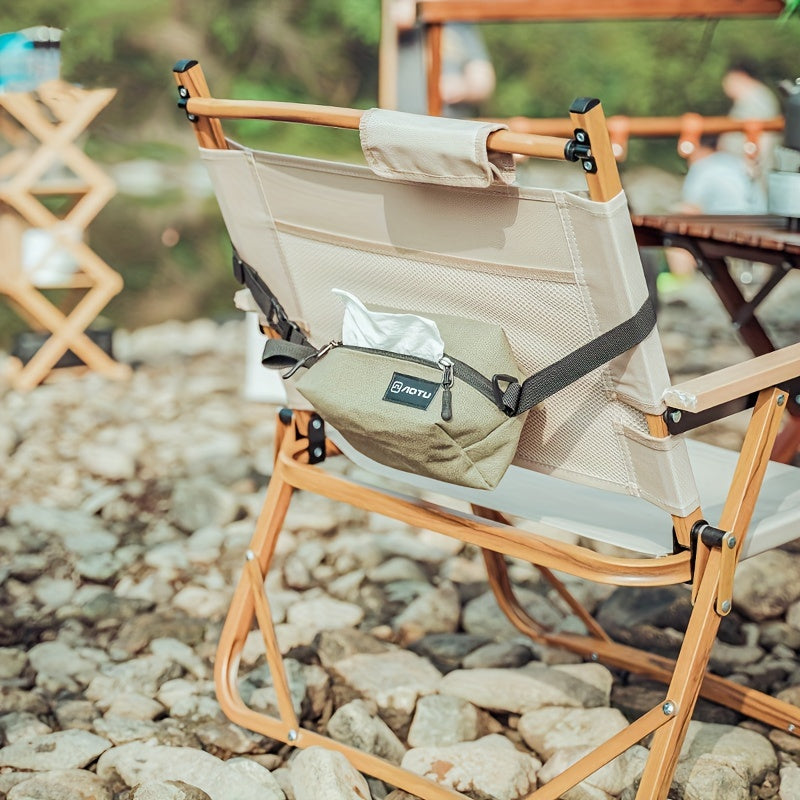 Outdoor Camping Tissue Storage Box & Canvas Storage Bag