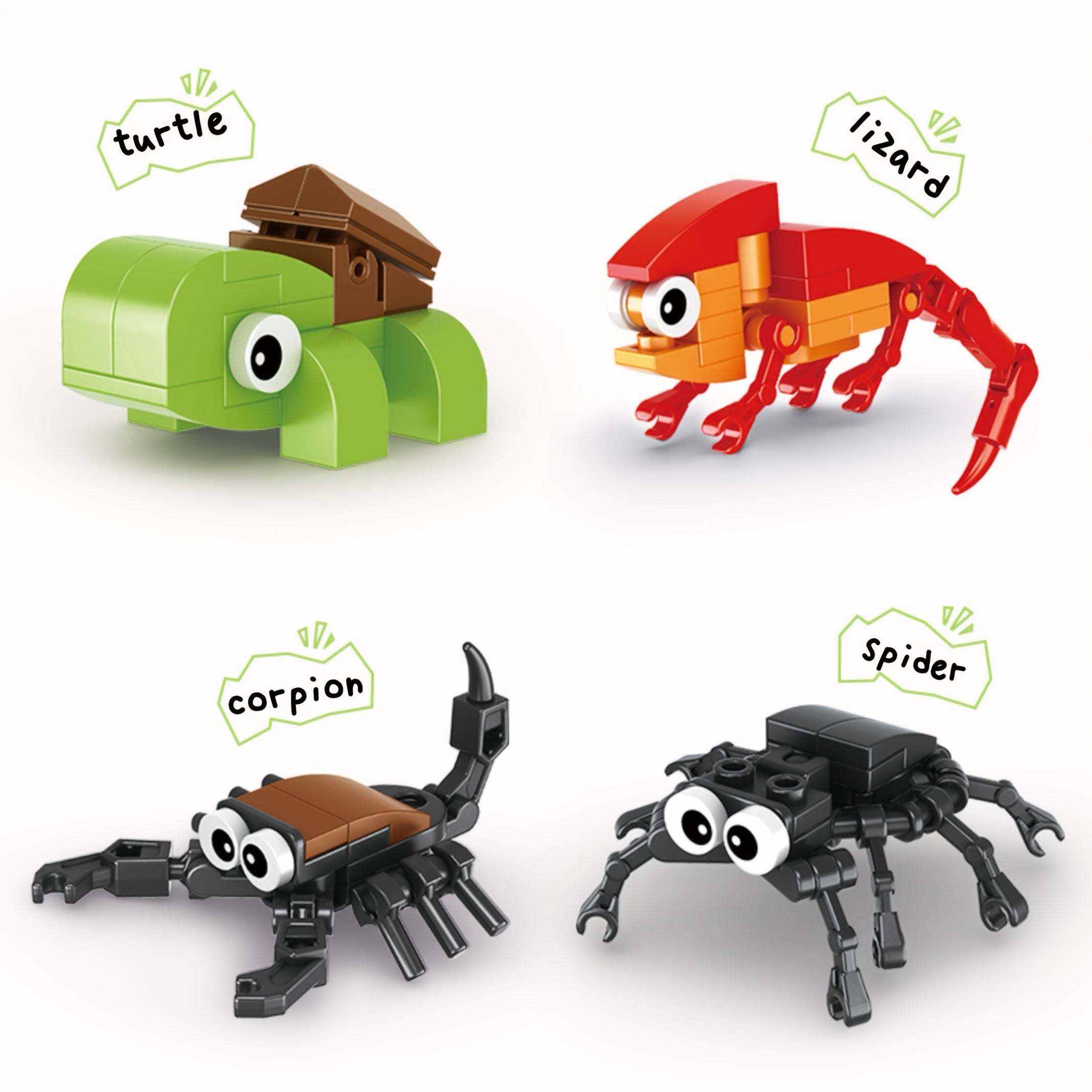 20pcs Insects Building Set ABS Mertial Perfect Party Favor