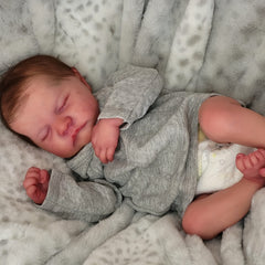 Realistic Newborn Baby Doll Soft Cloth Body Vinyl Doll Boy Doll High Gift