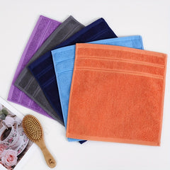 5pcs Cotton Washcloth Hand Towel Ultra Soft Absorbent Towels for Bathroom Gym