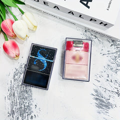 Transparent Plastic Cigarette Box 20 pack Flip Cover Rough Case