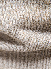 Men's Long Sleeve Turtleneck Knitted Pullover Sweater with Zipper