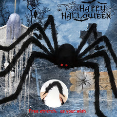 Glowing Extra Large Spider Halloween Decorative Props