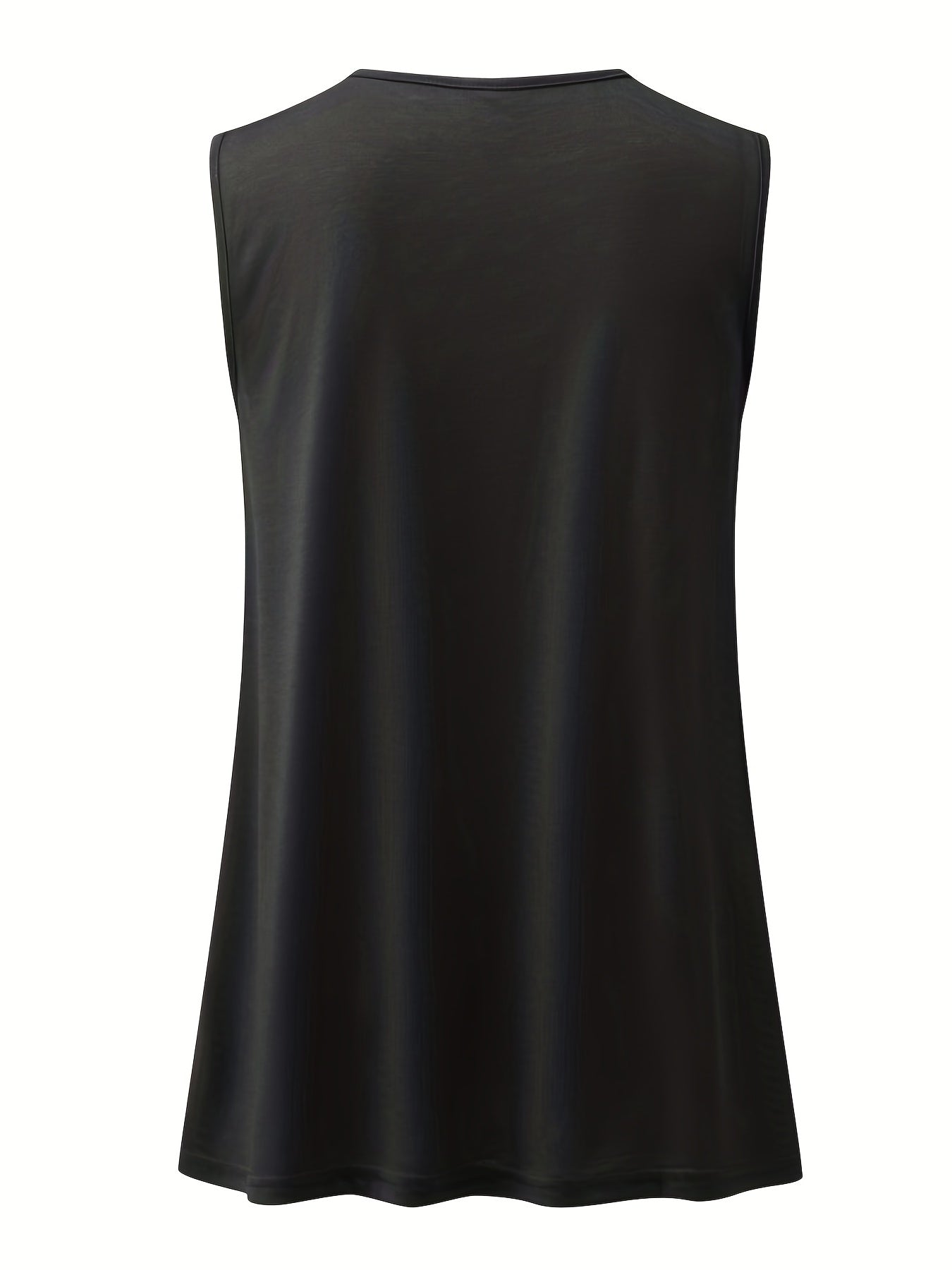 Women's Rhinestone Cut Out Tank Top for Summer