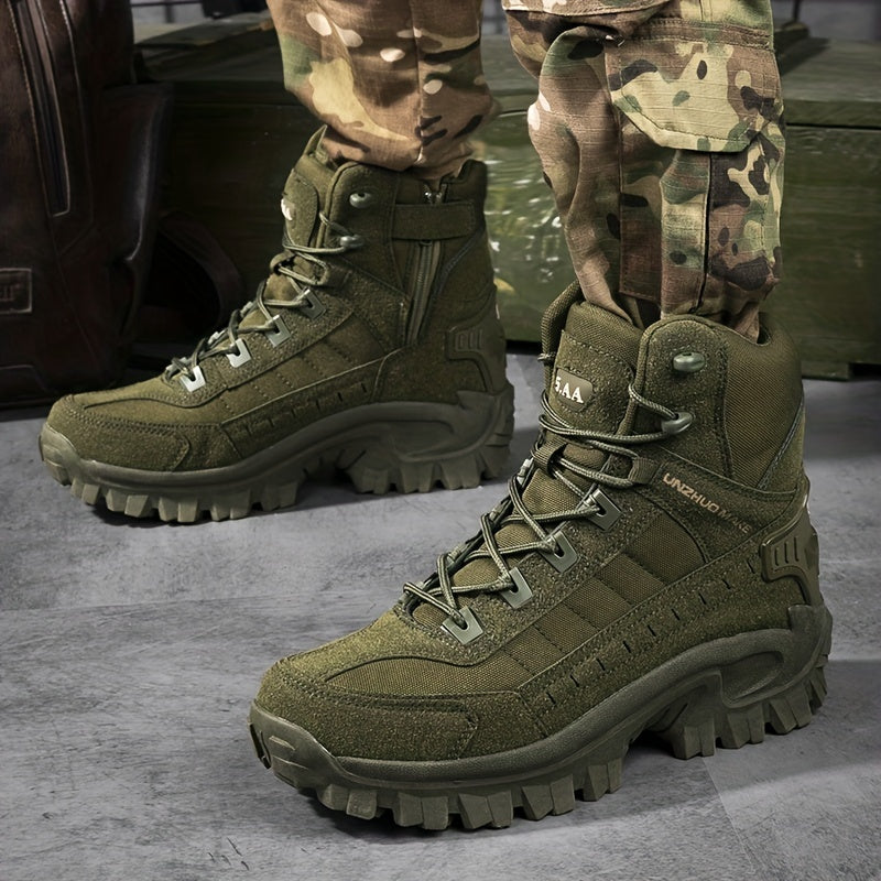 Men's Tactical Combat Boots Resistant Non-slip Outdoor Hiking Trekking