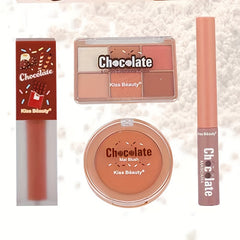 6-Piece Makeup Set with Eyeshadow, Blush, Lip Gloss, Mascara - Portable Kit