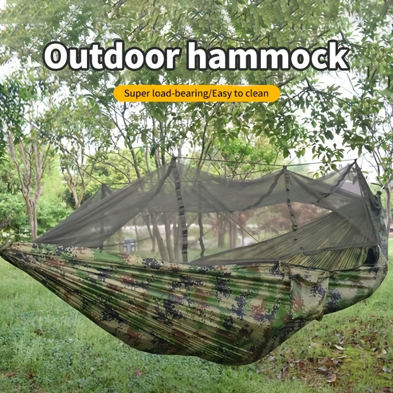 Outdoor Camping Hammock With Mosquito Net Ultra light Nylon Double Hammock