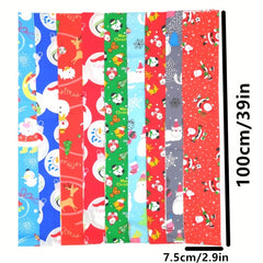 Christmas Patterns DIY Cloth Strips Set - Sewing Supplies