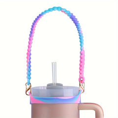 Soft Silicone Water Bottle Handle for Hiking Traveling Camping