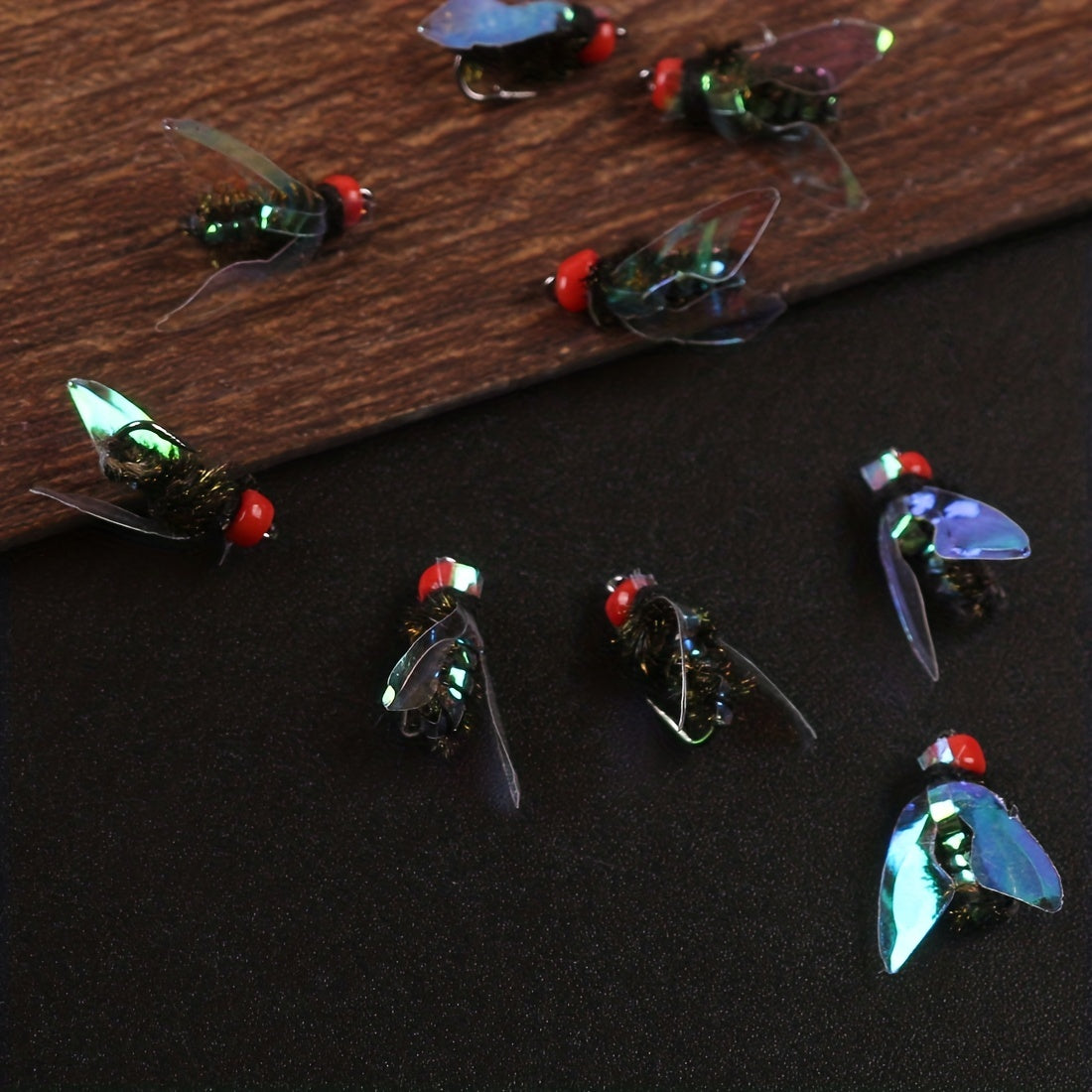 5pcs Bionic Flies for Enhanced Fishing Success