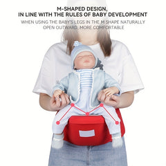Baby Waist Stool Carrier & Hip Seat with Waist Belt