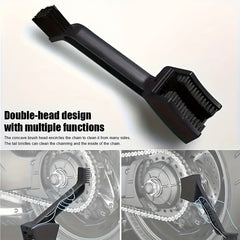 Chain Washer & Cleaning Brush for Motorcycles & Bicycles