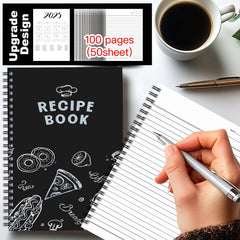 Meal Plan & Shopping List Spiral Notebook Office Supplies