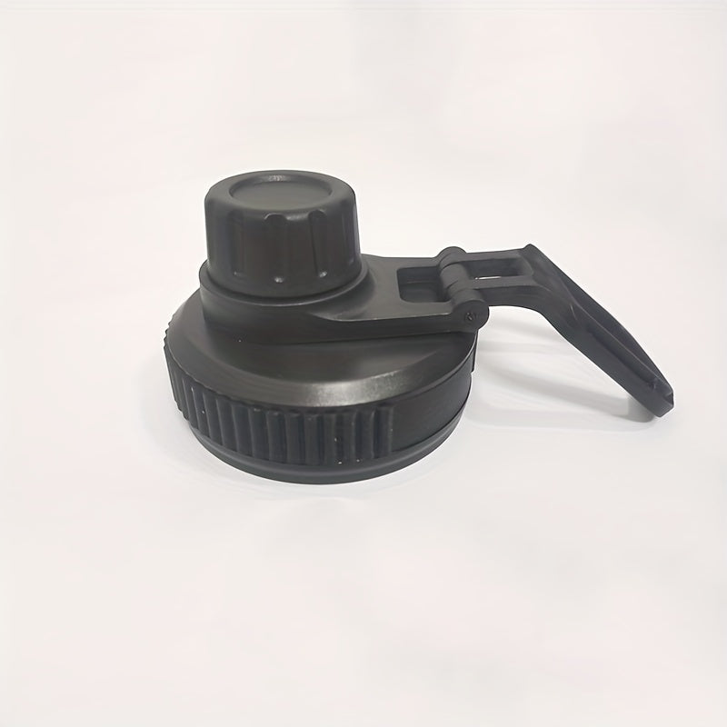 Solid Cup Lid With Handle Fits 12oz-64oz Wide Mouth Bottles
