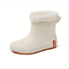 Women's Waterproof & Wear-resistant Mid Rain Boots
