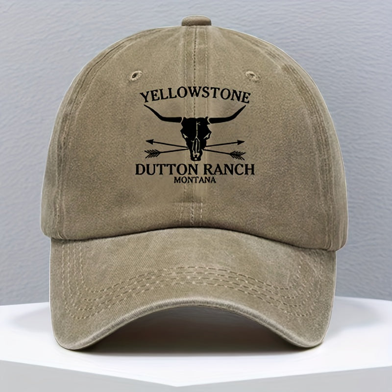 Fashionable Sunscreen Baseball Cap Retro Style for Men