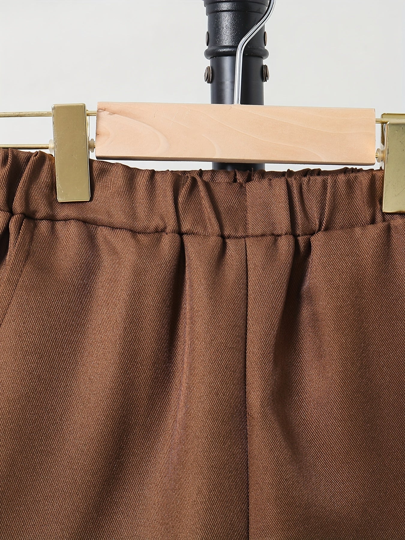 Boys Solid Shorts Casual Elastic Waist Shorts for Summer