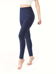 Stripped Yoga Pants Stretchy Fitness Leggings Women's Activewear