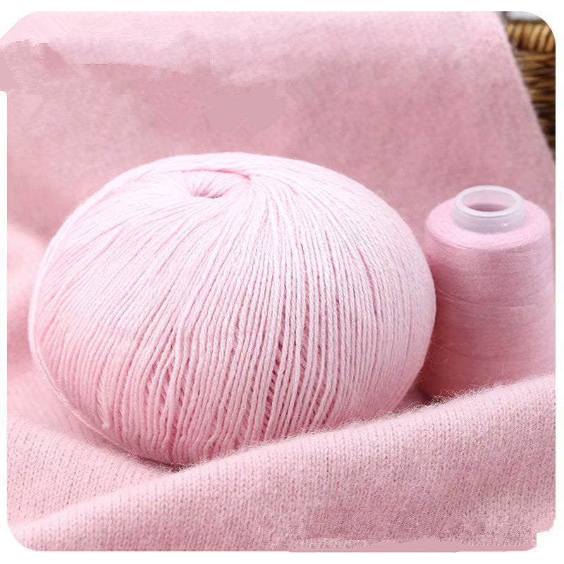 Medium Thick Cashmere Yarn Wool Ball for Scarf Knitting