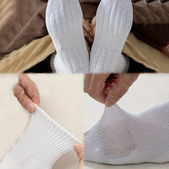 Men's Mid Crew Sport Socks - Sweat Absorbing & Breathable for Basketball