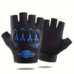 Men's Anti-slip Fingerless Gloves for Outdoor Sports Cycling