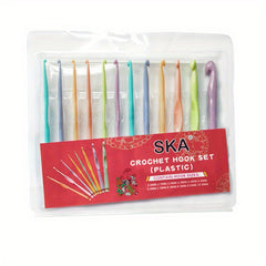 12pcs Crochet DIY Knitting Tools Set for Arthritic Hands