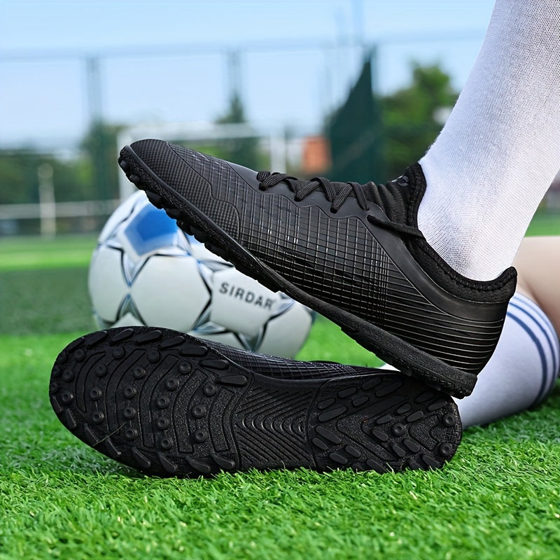 Men's Turf Football Boots Lace Up TF Soccer Cleats